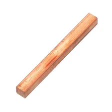 Copper Bar, 2/5"x0.39"x3.9" Pure Copper Strip for Craft Science Class, 1 Pcs