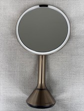 simplehuman 8  Sensor Mirror, Lighted Makeup Mirror with Magnification 5X 