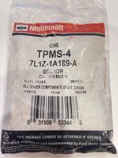 Ford Motorcraft New Genuine Tire Pressure Sensor 7l1z-1a189-a Tpms-4 Unopened Ford Motorcraft New Genuine Tire Pressure Sensor 7l1z-1a189-a Tpms-4 Unopened