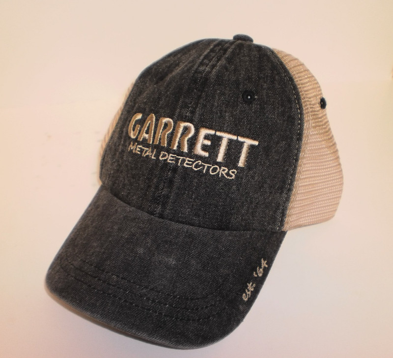 Garrett Gray/Tan mesh Baseball Cap Hat NEW