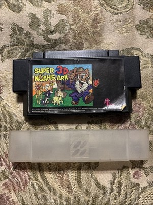 Rare Super 3D Noah s Ark Super Nintendo SNES Wisdom Tree Authentic Read Desc.