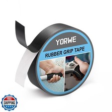 Yorwe Rubber Grip Tape, Ultra-Thin Strong Adhesive Anti-Slip Wate