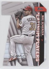 2021 Topps Update Topps Platinum Players Die-Cuts Max Scherzer #PDC-55 1wv