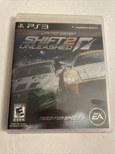 Shift 2: Unleashed -- Limited Edition (Sony PlayStation 3, 2011) New Sealed