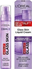 L'Oreal Paris Revitalift Filler Glass Skin Liquid Cream Moisturiser 50ml