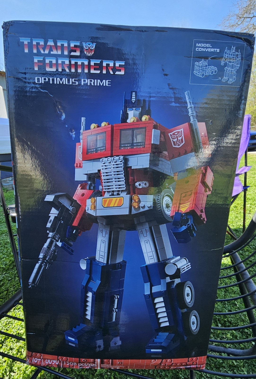 Optimus Prime HASBRO Lego Set