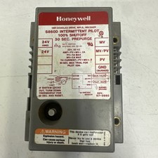 Honeywell S860D Intermittent Pilot 100% Shutoff 30 Sec. Prepurge