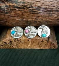 Bandana slide | Bald Eagle | Agate Stone | Patriotic Wild rag slide | Man scarf