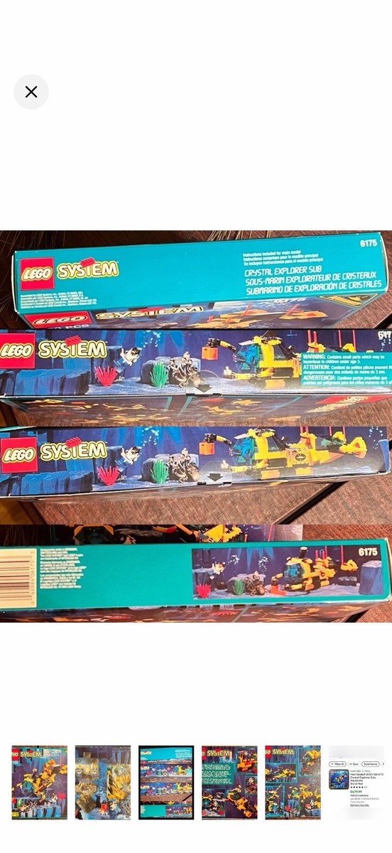 LEGO Aquazone: Crystal Explorer Sub (6175) for sale online | eBay