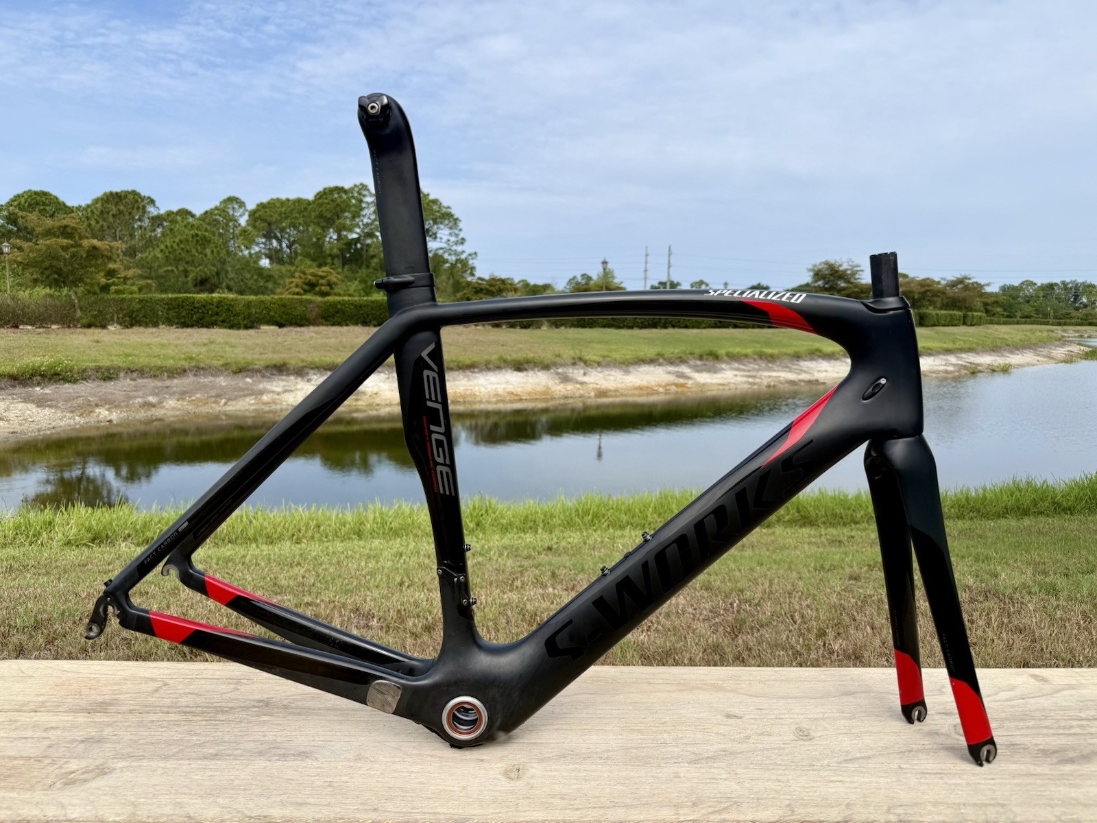 Specialized S-Works Venge FACT 11r Carbon Road Bike Frame Set, 54cm, No Damage