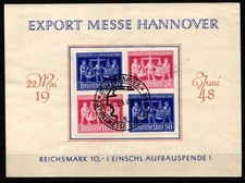 Alliierte Besetzung Gemeinschaftsausgaben V ZD1 als Ersttagsbrief Messe #NB908