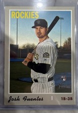 2019 Topps Heritage High Number - Josh Fuentes #647 (RC)