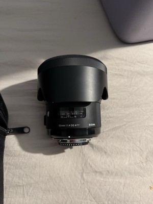 Sigma 50mm F/1.4 DG HSM Art Lens for Nikon