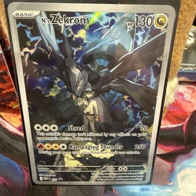 Pokémon TCG N's Zekrom 031/MEP Promo Full Art Holo Basic 130 HP English