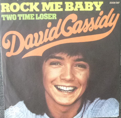 7'' 1972 KULT IN MINT-  ! DAVID CASSIDY  : Rock Me Baby