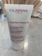Clarins Total Eye Revive 50ml Targets Fine Lines Dark Circles Eye Cream-Gel New 
