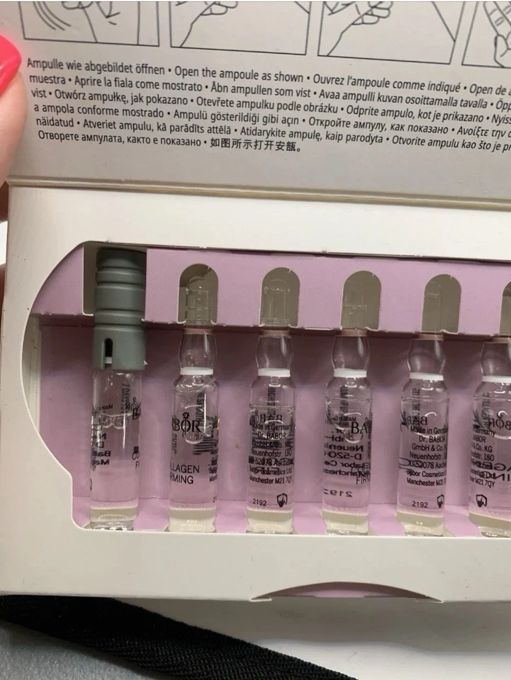 Babor Collagen Firming Ampoule Concentrates 7 Ampoules ~ New in Box - Image 3 of 4