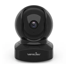 Wansview Security Camera Indoor, 360 Degree Wifi Home Security Cameras