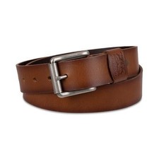 Levi's Men's Western Leather Belt Tan Size Large