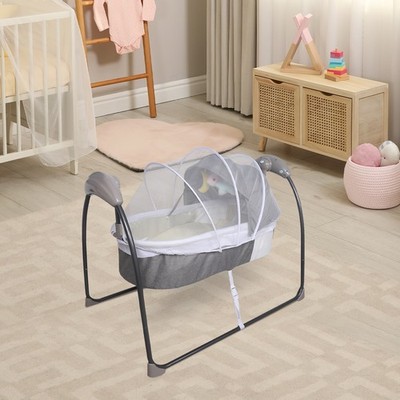Elektronische Automatische Babywippe Wiege Und Bett 2in1 F r Kinder Bis 9KG De