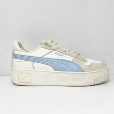 Puma Womens Carina Street 396417-01 White Casual Shoes Sneakers Size 8.5