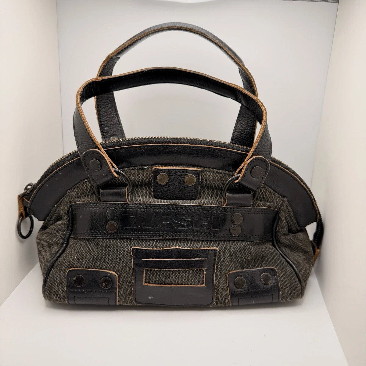 バッグ 00s diesel studded mini boston bag Y2K Diesel Bags & Handbags for Women | eBay