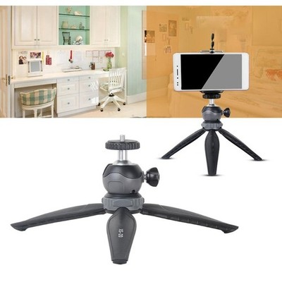 Mini ABS Tripod With 360Ball Joint AntiSlip Base 1/4Inch Screw for Mobile Device