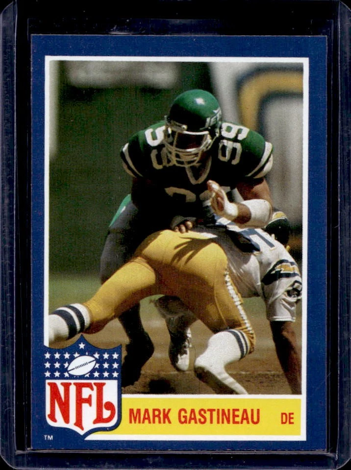 1984 Topps Mark Gastineau Glossy NFL Stars #9 Jets
