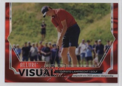 2025 Allure SE Visual Storytelling Molten Red /199 Christo Lamprecht #VS-22 0il7