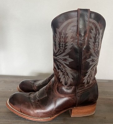 FREEBIRD  Embroidered Western Cowboy Boots Bison Size 14