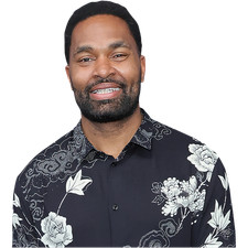 Jerod Mayo (Floral Shirt) Half Body Buddy Cutout