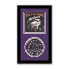 ZZ Top Billy Gibbons Autographed Signed Framed CD Hardware ACOA