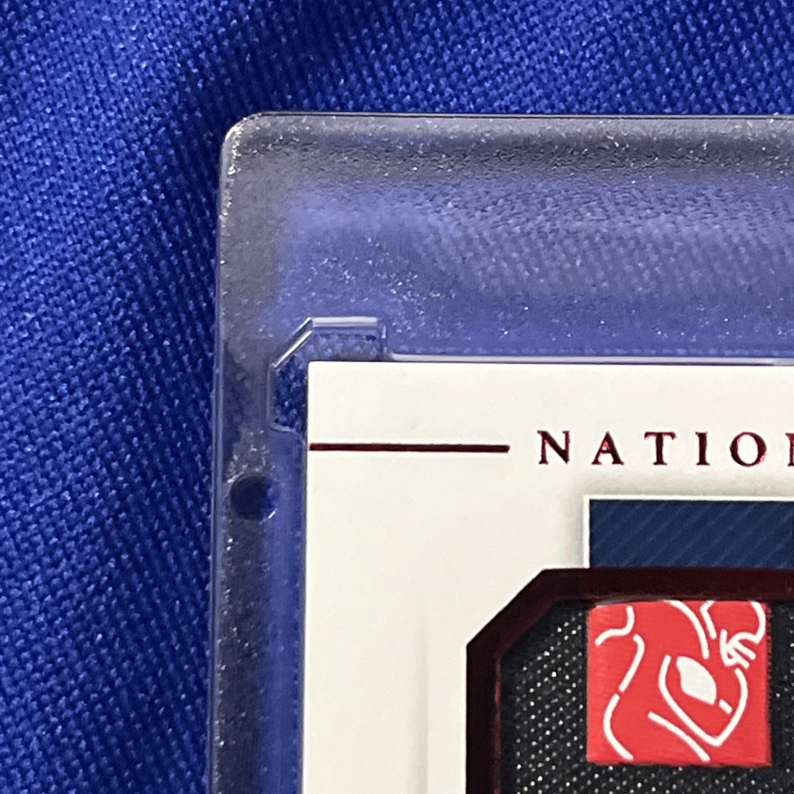 2018 Panini National Treasures - ONE OF ONE 1/1 Keke Coutee #RST-KC LAUNDRY TAG view 10