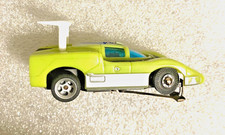 VINTAGE AURORA T-JET 2744 CHAPARRAL 2F LIME GREEN/BLACK 4 CUSTOM RIMS G/C