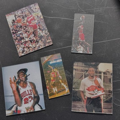 Vintage Bulls Michael Jordan Magnet Pack   NBA Icon Collectible Gift