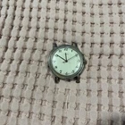 Vintage 70s Timex Unisex Automatic Silver Tone Analog Watch Working