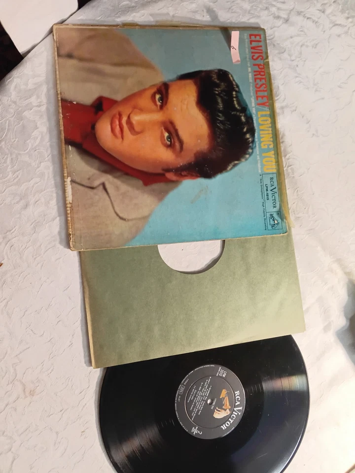 Elvis Presley – Loving You LP RCA Victor LPM-1515 USA 1957Description :Vinyle - Photo 4/4