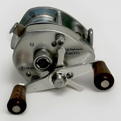 Vintage SHIMANO Bantam 100 Bait Casting  Fishing Reel JAPAN CLEAN