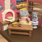 Li'l Woodzeez Bakery + Icecream Shop w Elephant And Chipmunk Family + Book — photo 6