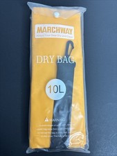 MARCHWAY Floating Waterproof Dry Bag 10L, Roll Top Sack Keeps Gear Yellow