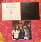 AC/DC Vinyl LPs LOT OF 3: Highway To Hell/ Flick Of The Switch/ Back In Black