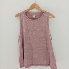 Yogalicious vest Top size XL pink rose cami sleeveless tshirt t-shirt t shirt