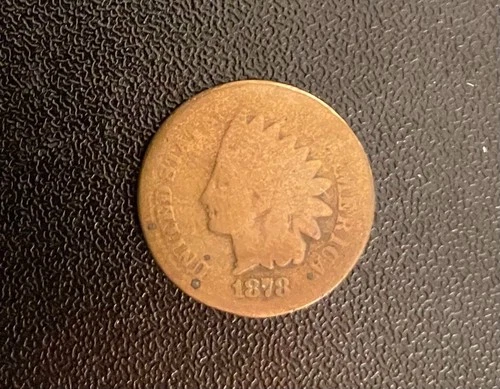 1878 Indian Head Penny - AG/G condition