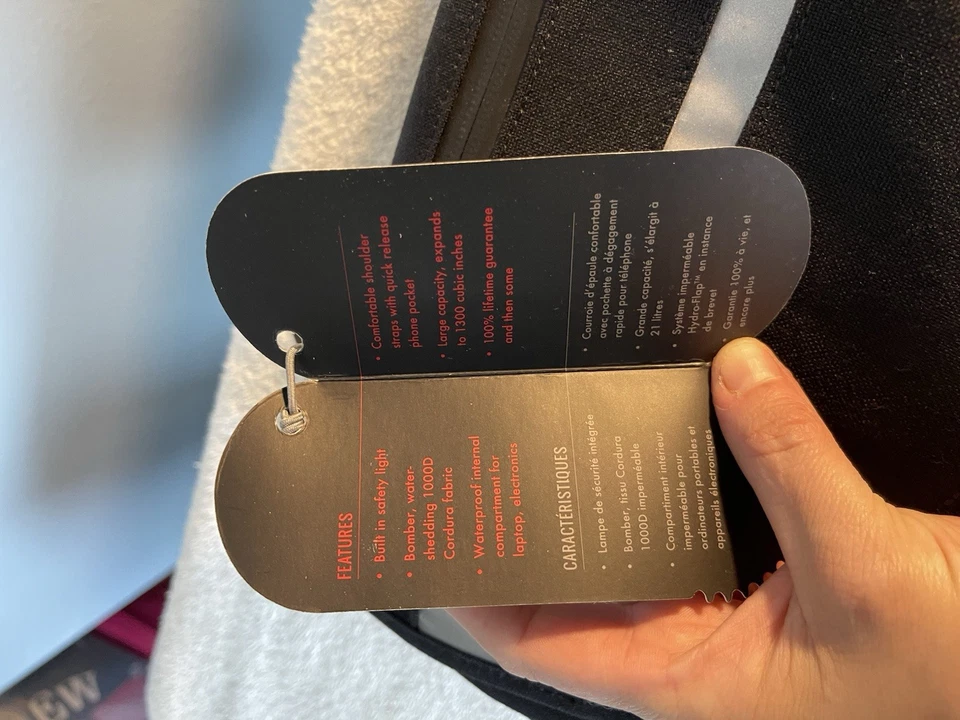 Bolsa carteiro Brenthaven Velo Messenger Deadstock viagem de bicicleta nova com etiquetas - Imagem 4 de 4