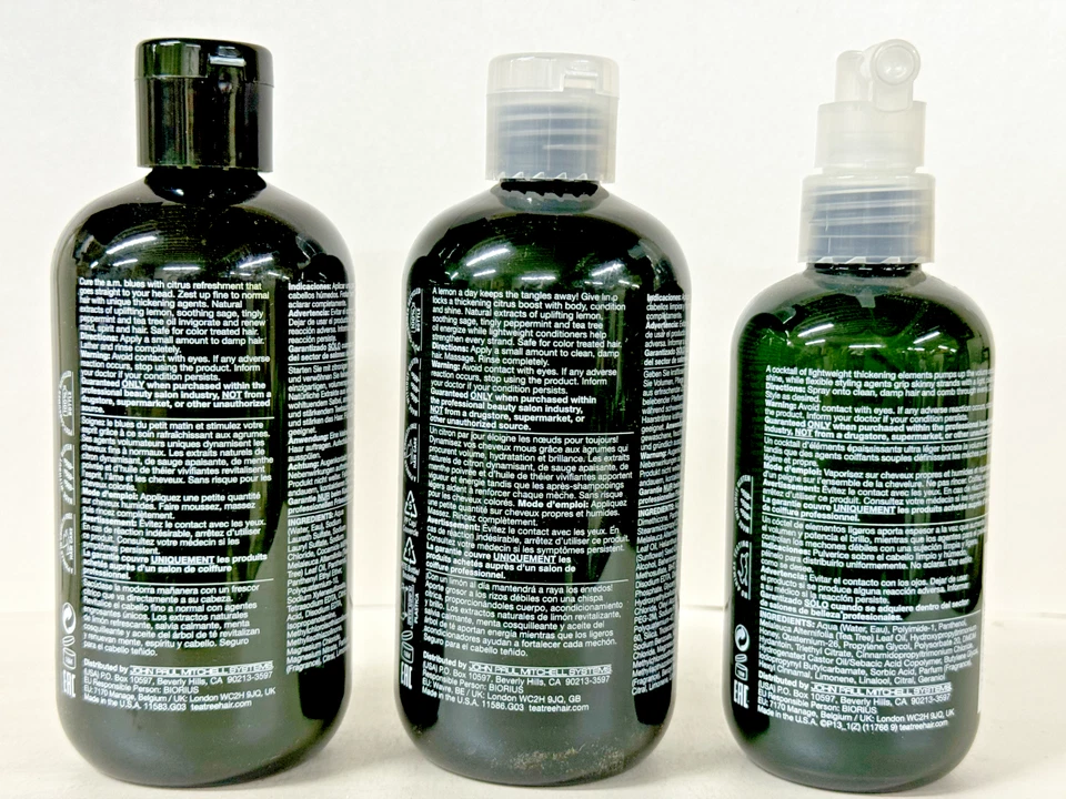 TEA TREE BY PAUL MITCHELL LEMON SAGE SHAMPOO/ CONDITIONER 10.14 OZ/ SPRAY 6.8 OZ - Image 2 of 4