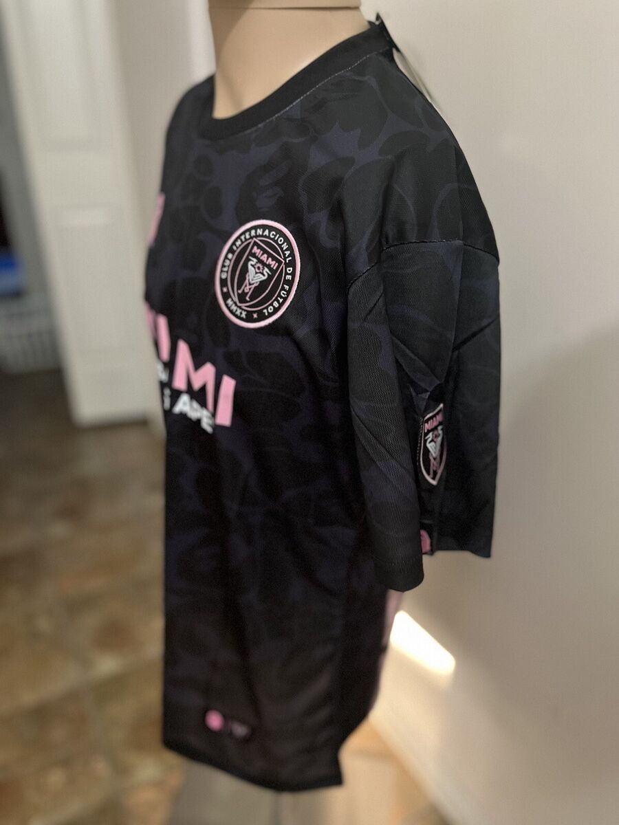Deadstock BAPE x Inter Miami FC Exclusive Black Adult Large Deadstock BAPE x Inter Miami FC Exclusive Black Adult Large