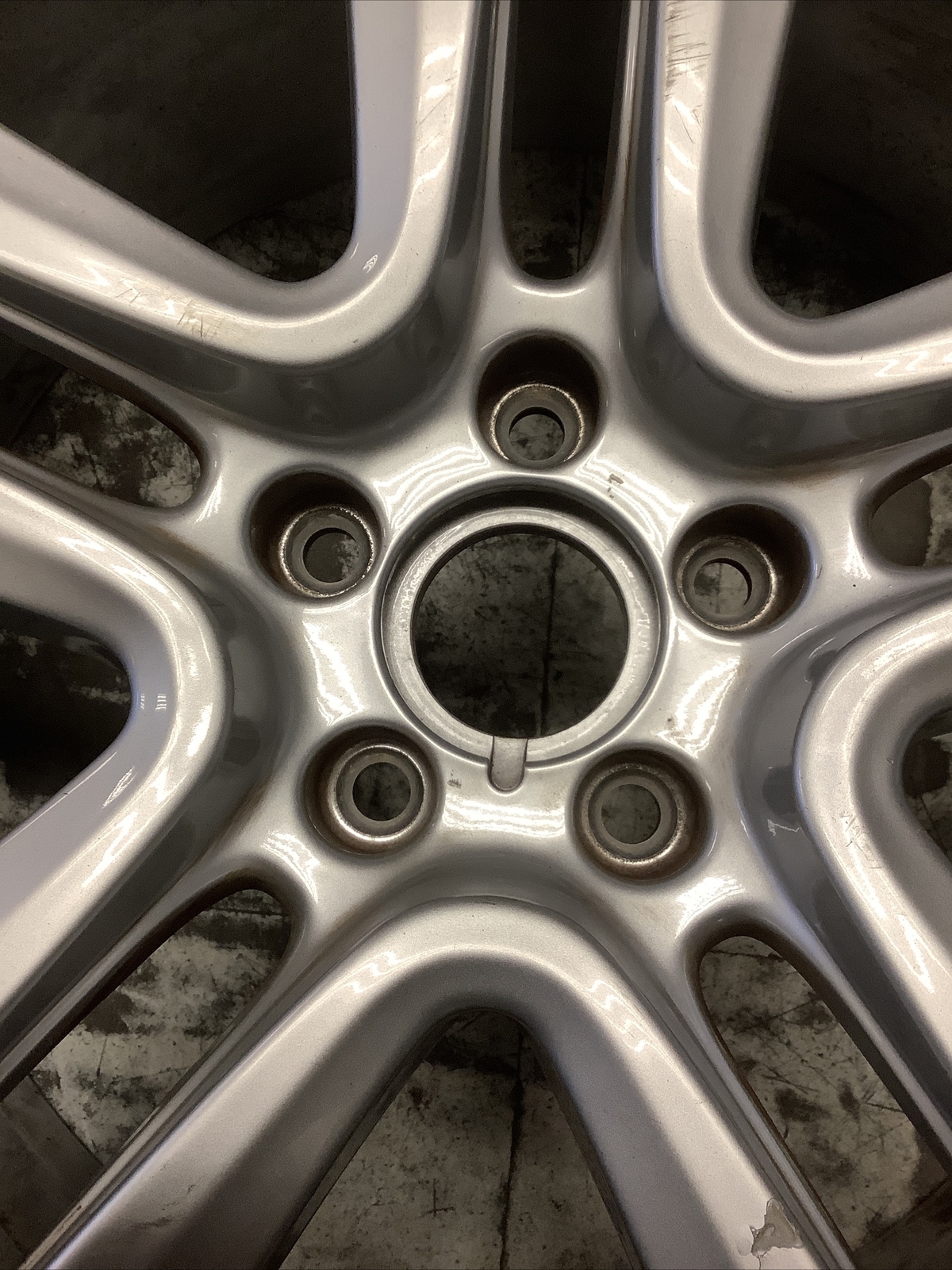 Bentley Continental 09 - 14 97197 20399 aluminum OEM wheel rim 20 x 9.5 Silver