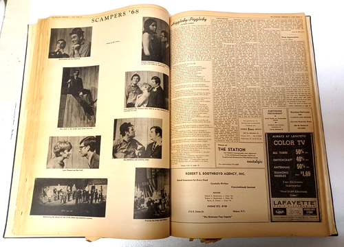 The ITHACAN Newspaper Ithaca College Rod Serling QUEEN ELIZABETH SHIP MLK 1967 - Imagen 9 de 17