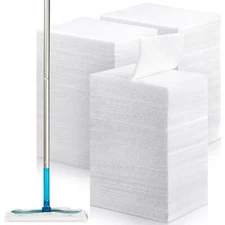 300 Count Dry Sweeping Cloths Dry Mop Refills Sweeper Dusting Cloths Disposable 