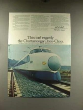 1968 UNIVAC Computer Ad, Bullet Train!